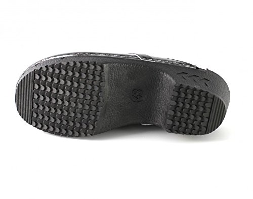 Original tres Schwedenclogs, offen mit Holz-Fußbett und PU-Ummantelung - 6