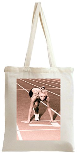 Preisvergleich Produktbild Sprint Woman Tote Bag