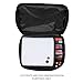 *NEW* NYK1 BLACK or PINK Gel Nail Case Bag for Nail Technician or Therapist Vanity Case - Professional Beautician Storage Carry Case for Nail Lamp, Gel Nails and Cosmetics
