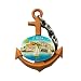 Produktbild 3D Ibiza Spanien Kühlschrank Magnet Anchor-Shaped Reise Aufkleber Souvenir Home & Küche Dekoration, Spanien Kühlschrank Magnet