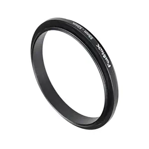 Fotodiox 52mm - 55mm, 52-55mm Macro Close-up Reverse Ring, Anodized Black Metal Ring, for Nikon, Canon, Sony, Olympus, Pentax, Panasonic, Samsung Camera