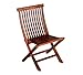 Custom Decor Natural Finish Comfort Folding Chair - Indian Sheesham Wood RS.3999.00
