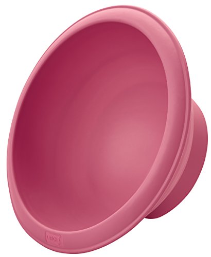 Lurch 83004 Flexi Form Halbkugel Durchmesser 18 cm, Silikon, pink, 23 x 23 x 9,5 cm
