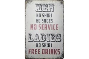 Ducomi Quadri Vintage Targhe Metallo Decorative Cucina e Casa - Targa con Stampe Americane Decorazione Muro Parete - Quadro Metallico Appendere - Poster Accessori Arredo Soggiorno (Quotes 30013)