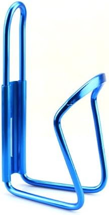 Yunwal Bike Bicycle Cycling Aluminum Water Bottle Holder Cage Rack 5 Color Optional (Blue)