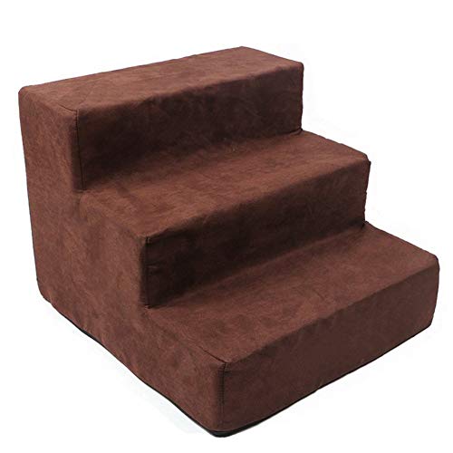 Preisvergleich Produktbild 3 Schritte Hundetreppe Katzentreppe Weiche Treppe Welpe waschbare Abdeckungsrampe