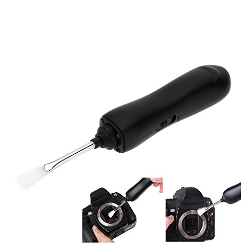 Micnova MQ-MB100 capteur statique aspirateur brosse avec 4 Super Bright LED Lens stylo de nettoyage pour Canon Nikon Sony Pentax reflex num  riques