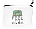 Produktbild Feel The Rhythm Boombox Reißverschluss-Geldbörse Brieftasche Geldbörse