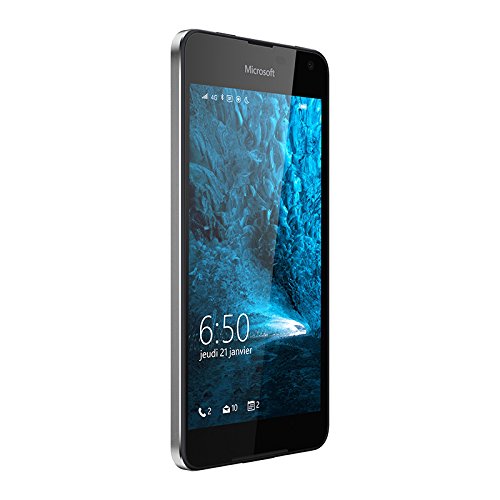 Microsoft Lumia 650 Smartphone d  bloqu   4G  Ecran   5 Pouces - 16 Go - Simple Nano-SIM - Windows Phone  Noir