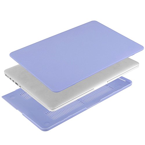 MOSISO Ultra Slim Plastik Hartschale Schutzhülle Hülle Snap Case für Macbook Pro 13 Zoll mit Retina Display NO CD-ROM Drive (A1502 / A1425), Serenity Blau - 5