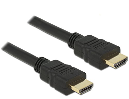 DELOCK Kabel HDMI A Stecker > HDMI A Stecker High Speed with Ethernet 4K 0,5 m