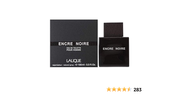 Lalique - Encre noire - Eau de toilette pour homme 100 ml : Amazon.fr:  Beauté et Parfum