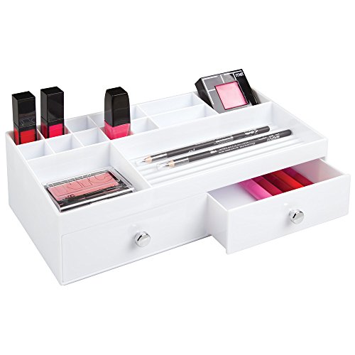 InterDesign 37462EU Drawers Kosmetik-Organizer mit 2 Schubladen, weiß - 6