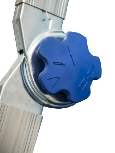 Teleskopleiter/Multifunktionsleiter Equipe bis 4,10 m (EQU44) ausziehbar Mehrzweckleiter / Leiter aus Aluminium - 4