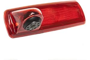 KNRAGHO Cámara Trasera Opel vivaro, Cámara de Respaldo Vivaro de luz de Freno Cámara de luz de Freno Cámara de Marcha atrás Apta para Trafic/Opel Combo/Vauxhall Vivaro 2014-2020