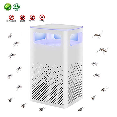 Preisvergleich Produktbild Queta Elektrischer Insektenvernichter USB Mückenlampe UV Moskito Killer Lampe Mückenschutz Insektenfalle durch Reine physikalische Mückenbekämpfung für 50m²-100m²