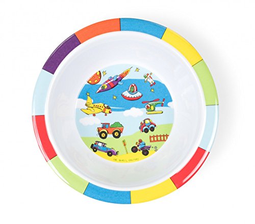 Bieco 04-000 – Kinder Ess Set, 5-teilig, Geschirr Set, Bunte Fahrzeuge, Prinzessin, Beach Teddy, Teddy Girl, Arche Noah, Zoo - 4