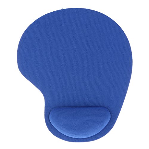 Generic Bequeme Weiche Gel Mauspad Mausmatte mit Handauflage - Blau