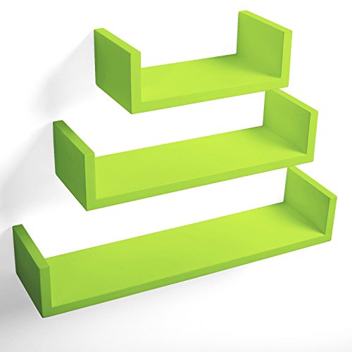 WOLTU #352 WANDREGAL BÜCHER CD REGAL HÄNGEREGAL HOLZREGAL BOARD FARBWAHL