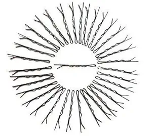MOOLYAVAAN PRODUCTS Metal Hair Clips Bobby Pins Hair Styling Pins Hairdressing Salon Tool for Women Girls (Pack of 34)