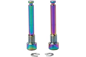 FUBESK Bulloni filettati per freni a disco SRAM per bicicletta, con inserti per una maggiore durata (colorati)