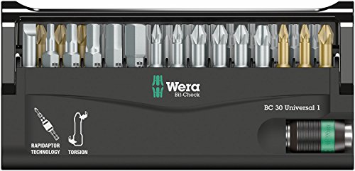 Wera Bit-Sortiment, Bit-Check 30 Universal 1, 30-teilig, 05056440001 - 2