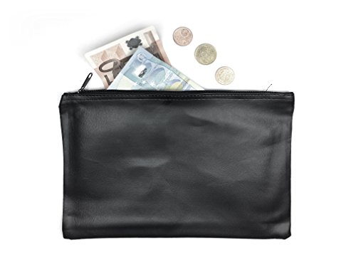 TheVery® Design- Geldtasche Banktasche Kosmetiktasche Kulturtasche Kulturbeutel Schminktasche Hygienetasche – Kultur Kosmetik Zubehör Stift Beutel Etui Case Hülle Tasche – Accessory Cosmetic Beauty Pocked Case Pcase – 100% Polyester – 25x17x2cm – 45g - 4