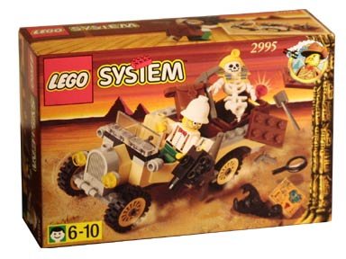 Preisvergleich Produktbild Lego 2995 Adventurers Car & Skeleton