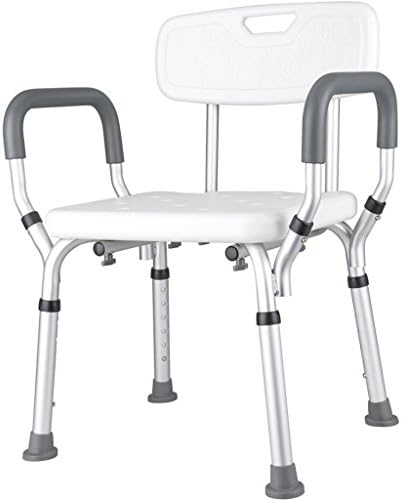 HWF Shower chair Shower chair Bath Chair Aluminum Alloy Bathing Old People Non-slip Pregnant Women Disabled Person Shower Chair Bathroom Chair