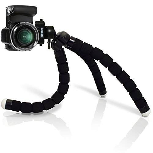 igadgitz Ligera Grande Flexibles Mini Trípode Portátil para Canon EOS SLR DSLR Series Cámaras 450D 550D 550D 600D 650D 700D 750D 760D 100D 1000D 1100D 1200D