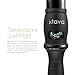 xtava It Curl Wand - Professional Clipless Curling Tong with ¾ to 1¼ Inch Ceramic Tourmaline Barrel - Create Salon Grade Wavy Hair with Cool Tip LCD Display Auto Shut Off Storage Pouch Heat Glove