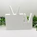 OverDose Makeup 24PCS/Set 43*25mm White Triangle Sponge Puff