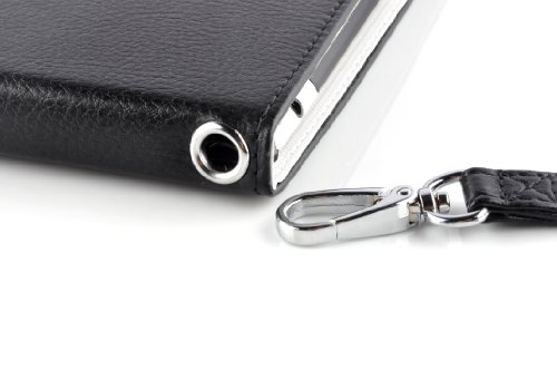 JAMMYLIZARD | G10 Wallet Smart Case Ledertasche für iPad 4, iPad 3 und iPad 2, WEIß - 3