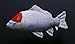 Produktbild Plüschtier Koi Tancho Kuscheltier Rot Weiß Fisch Ornamente 65cm