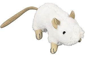 Nobby Plüsch MAUS, weiß 10 cm, 1 Stück