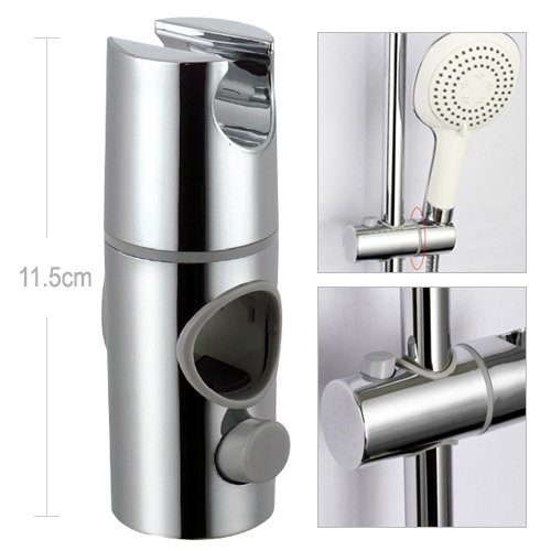 Accessotech Ersatz-Duschkopfhalter, 25 mm, ABS verchromt - 2