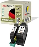 TIPO: Remanufacturados Pack de 2 XL TONER EXPERTE® Cartuchos de Tinta compatibles con HP 45 78 51645AE C6578AE para HP Officejet 1170 G55 G85 G95 K60 K80 Photosmart 1000 1100 1115 1215 1218 1315 P1000 P1100 (Negro, Color)