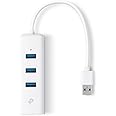 TP-LINK UE330 USB 3.0 3-Port Hub & Gigabit Ethernet Adapter 2 in 1 USB Adapter