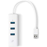 TP-Link UE330, USB 3.0 3-Port Hub ve Gigabit Ethernet Adapt&ouml;r İkisi bir arada USB Adapt&ouml;r