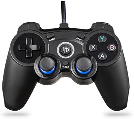 Airskyt Wire Gaming Controller Gamepad For PC(Windows XP/7/8/10), PlayStation 3 and Android