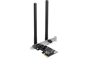 ‎MERCUSYS MERCUSYS MA30E Wi-Fi 5 AC1200 Dual-Band PCIe Adapter, Bluetooth 5.0, MU-MIMO, WPA3, 2 × Hochleistungsantennen, Kompatible mit Windows 11/10