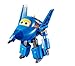 Produktbild Auldeytoys YW710230 Super Wings Transforming Jerome Spielzeugfigur, blau