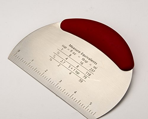 hi-luck agarre antideslizante de acero inoxidable espátula de cortador de repostería