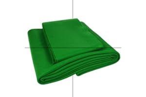 CLUBKING LTD Pool Cloth, 7 x 4ft Bed & Cushions, English Green