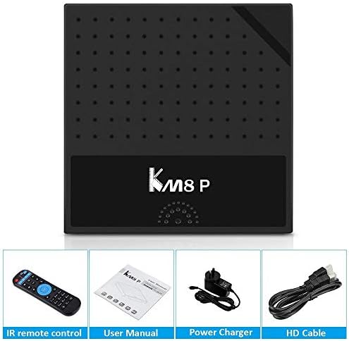 Mecool KM8P Amlogic S912 Octa Core 2GB/16GB Android 7.1 TV Box, Smart TV Box Supports JIO TV & HotStar Apps, UHD 4K 1080P Bluetooth TX3 Mini X96 Mini MXQ Pro