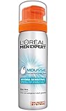 L'Or&eacute;al Men Expert Rasiergel Hydra Sensitiv / Gel zum Rasieren f&uuml;r empfindliche Haut / sch&uuml;tzt vor Hautirritationen (dermatologisch getestet, ohne Alkohol, mit Aloe Vera) 1 x 200 ml