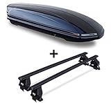 Sicherheit - Dank einer Tragkraft der Dachbox von 75kg und dem Sicherheitsverriegelungssystem mit Zentralverriegelung können auch größere Mengen Gepäck sicher verladen werden.