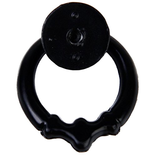 Ziehgriff Knopf – TOOGOO(R) 3 Paar Vintage Schublade Kommode Schrank Ziehgriff Knopf Griffe Schwarz - 3