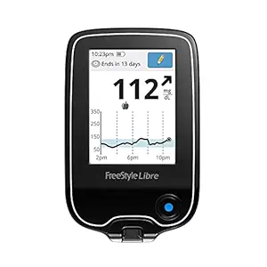 FreeStyle Libre Reader Flash Glucose Monitoring System (Black)
