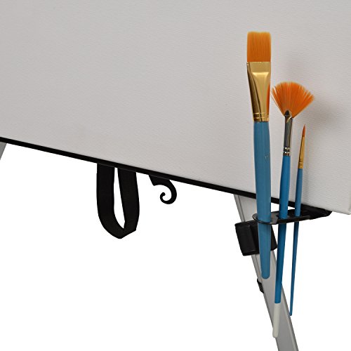 Daler Rowney – 111 tlg. komplett Malset & Zeichenset XXL mit Feld-Staffelei, Farben, Zeichenstifte, Leinwand - 7